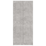 Book Cabinet Concrete Grey 82.5x30.5x185.5 cm Engineered Wood 802736