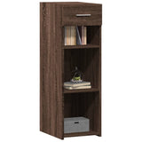 Sideboard Brown Oak 30x42.5x93 cm Engineered Wood 846312