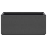 Garden Planter Dark Grey 80x36x35 cm PP 368777