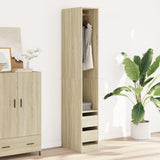 Wardrobe Sonoma Oak 30x50x200 cm Engineered Wood 3307740