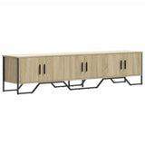 TV Cabinet Sonoma Oak 180x34x41 cm Engineered Wood 848590