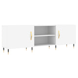 TV Cabinet White 150x30x50 cm Engineered Wood 829076