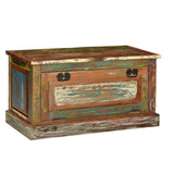 244832 Shoe Storage Bench Solid Reclaimed Wood