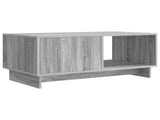 Coffee Table Grey Sonoma 90 x 50 x 40 cm Engineered Wood 894041
