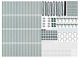 Welded Wire Fence with Spikes 100 x 1.6 m 3353182