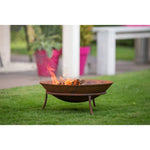 ZNTS RedFire Fire Pit Tulsa Rust Steel 423889