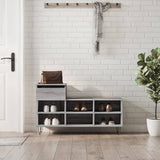 Shoe Cabinet Grey Sonoma 102x36x60 cm Engineered Wood 831370