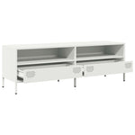 ZNTS TV Cabinet White 135x39x43.5 cm Cold-rolled Steel 851339