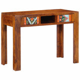 Writing Desk with Drawer with Storage Brown 100 x 50 x 75 cm 4016508