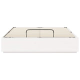 Ottoman Bed Frame White 140 x 200 cm Solid Pine Wood 3418751