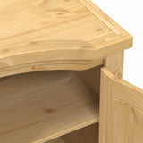 Wardrobe "Corona" 151,5x52x170 cm Solid Wood Pine 4005663