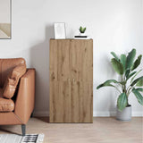 Office Cabinet Old Wood 60 x 32 x 115 cm Engineered Wood 879637
