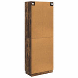 Cabinet Set 2 pcs Smoked Oak Engineered Wood 3416831