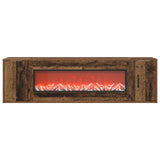 Electric Fireplace Old Wood 155 x 30 x 44 cm Engineered wood 8021021