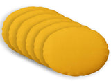 Cushion with Pillow HEERLEN 6 pcs Light Yellow Fabric 929326