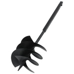 Ground Drill with Handle 250 mm Steel Black 145258