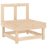 3 Piece Garden Lounge Set Solid Wood Pine 825408