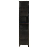 Bathroom Cabinet 40x27x180 cm Iron and Solid Wood Mango 3217108