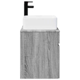 Wall-mounted Sink Vanity Grey Sonoma 49 x 41 x 63 cm 890568