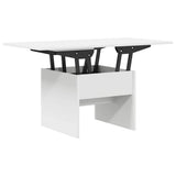 Coffee Table White 55 x 54.5 x 45 cm Engineered wood 887409