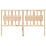 Bed Headboard 165.5x4x100 cm Solid Wood Pine 818580
