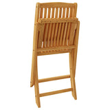 3 Piece Balcony Set Solid Wood Acacia 366373