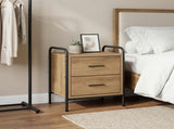 Bedside Cabinet Artisan Oak 40 x 30 x 50 cm Engineered Wood 8013492