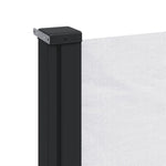 ZNTS Retractable Side Awning White 160x500 cm 4004436