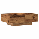 ZNTS Coffee Table Old Wood 90x60x31 cm Engineered Wood 856570