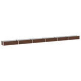 Raised Garden Bed Black 600 x 40 x 24 cm cold-rolled steel 8006374