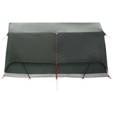 Tunnel Tent with Roof Army green 10-Person Polyester and Steel 42028664