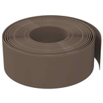Garden Edgings 5 pcs Brown 10 m 20 cm Polyethylene 3155463