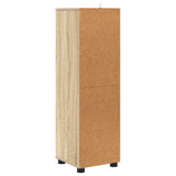 Bathroom Cabinet Sonoma Oak 30.5 x 30 x 101 cm Engineered Wood 888739