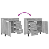 Bathroom Vanity Unit Grey Sonoma 60 x 35 x 60 cm 889381