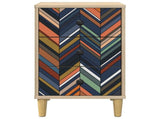 Bedside Cabinet OMMEN 2 pcs Sonoma Oak 36 x 33 x 60 cm 8007290