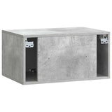 Wall-Mounted TV Cabinet Concrete Grey 59.5 x 41 x 30 cm 898168