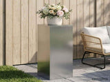 Plant Stand Silver 30 x 30 x 80 cm Steel 8012498