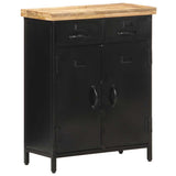 Sideboard 60x30x76 cm Rough Mango Wood 320663