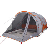 Camping Tent Tunnel 4-Person Grey Waterproof 94745