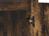 Sideboard Smoked Oak 85x34x76 cm Engineered Wood 861629