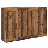 Wall-mounted Cabinet 2 pcs Old Wood 69.5 x 34 x 90 cm 3415556