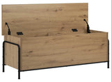 Storage Box Artisan Oak 100 x 40 x 49.5 cm Engineered Wood 8013685