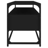 TV Cabinet Black 100x35x45 cm Engineered Wood 826305