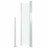 Patio Retractable Side Awning 140x300 cm Cream 317875