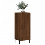 Sideboard Brown Oak 34.5x34x90 cm Engineered Wood 828555