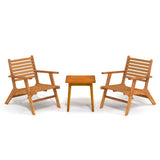 Bistro Set Brown Solid acacia wood Medium Collapsible 316253