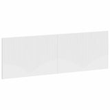 Wall-Mounted Headboard HOORN White Engineered Wood 897385