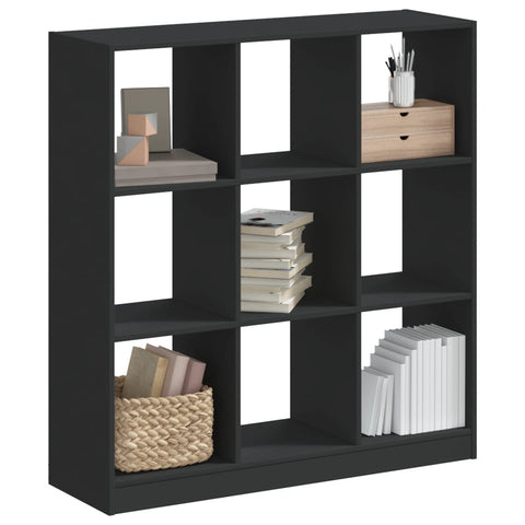 Bookcase Black 102x32x108 cm Engineered Wood 3307838