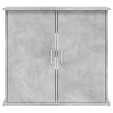 Aquarium Stand Concrete Grey 81x36x73 cm Engineered Wood 833627