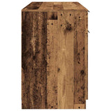 Desk Old Wood 100x50x75 cm Engineered Wood 856995